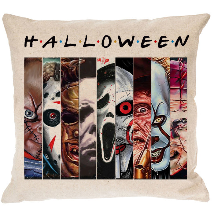 Halloween Canvas Pillow Cover