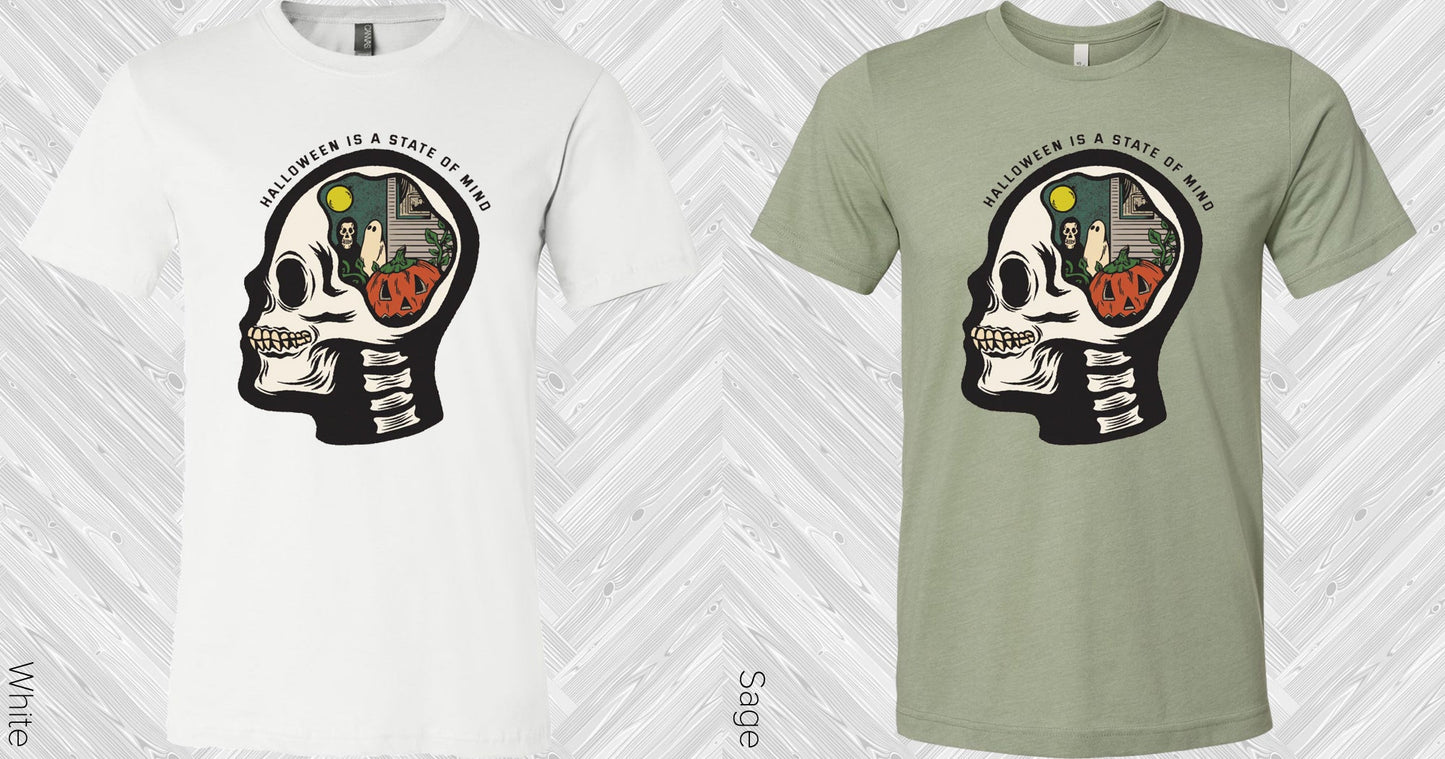 Halloween Is A State Of Mind Graphic Tee Graphic Tee