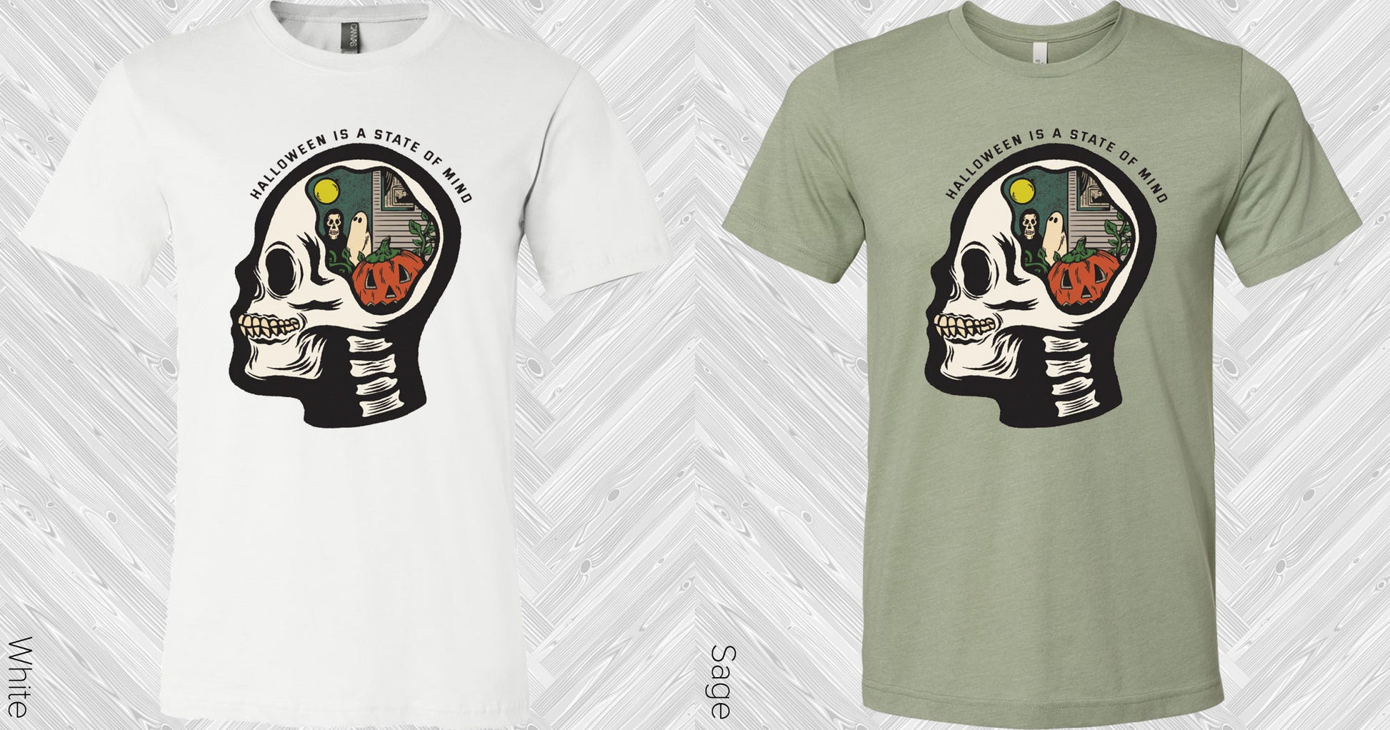 Halloween Is A State Of Mind Graphic Tee Graphic Tee