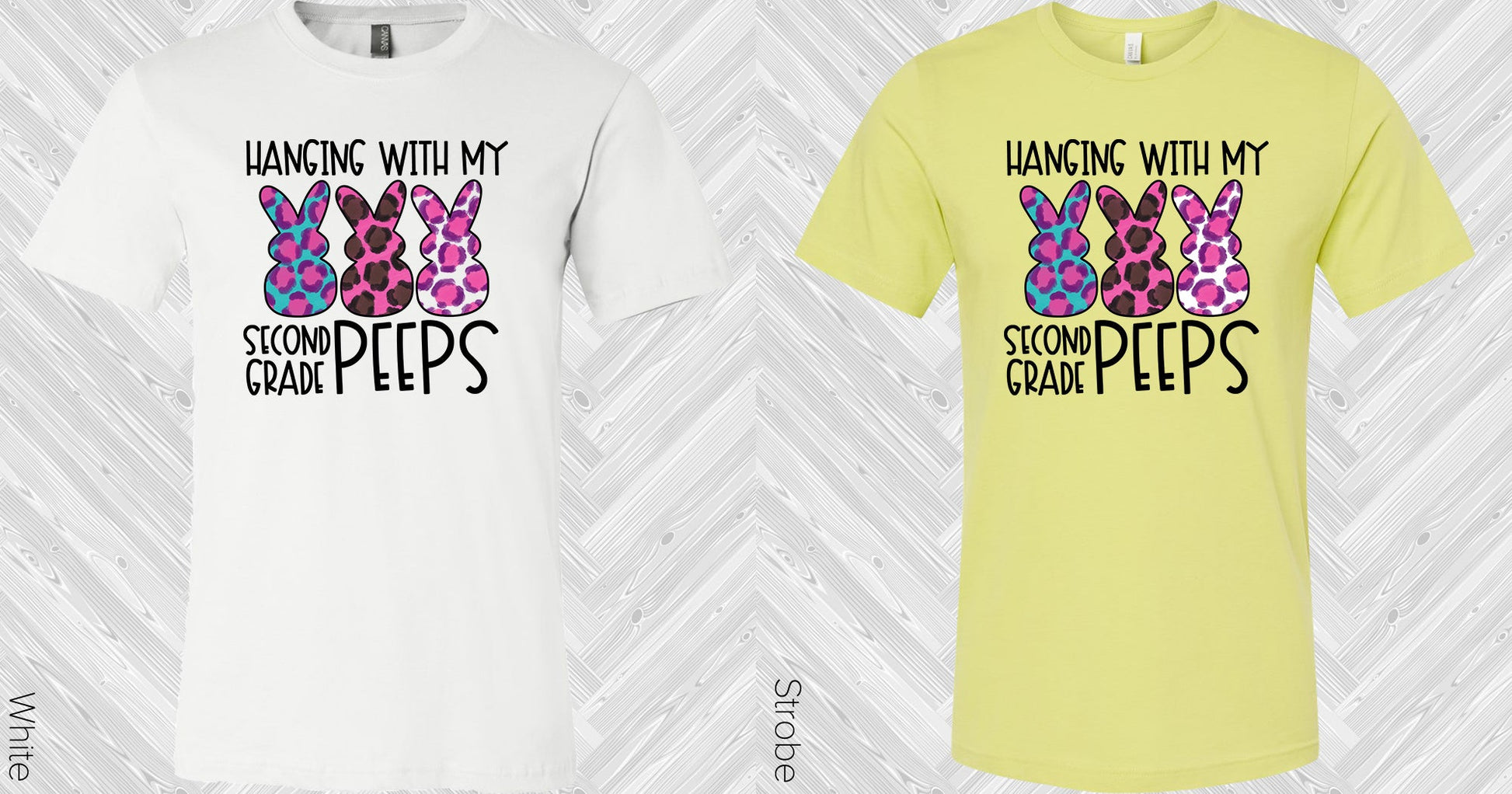 Hanging With My Customized Grade Peeps Graphic Tee Graphic Tee