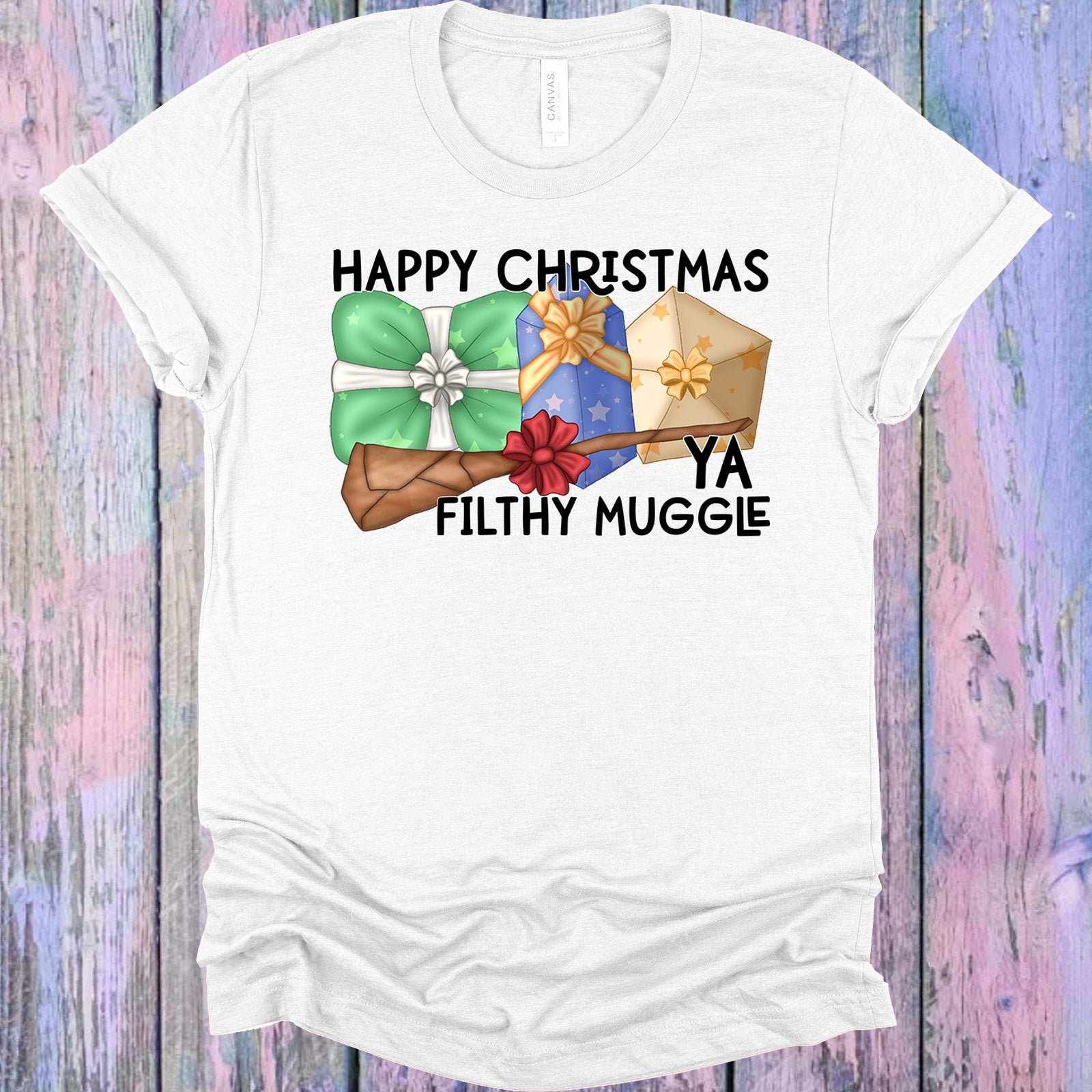 Happy Christmas Ya Filthy Muggle Graphic Tee Graphic Tee