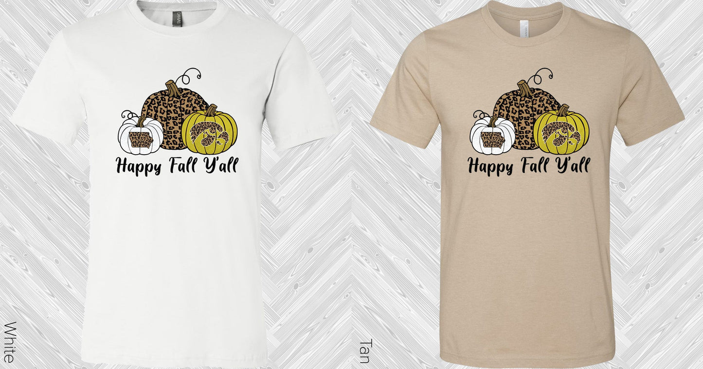 Happy Fall Yall Graphic Tee Graphic Tee