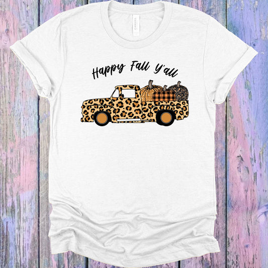 Happy Fall Yall Graphic Tee Graphic Tee