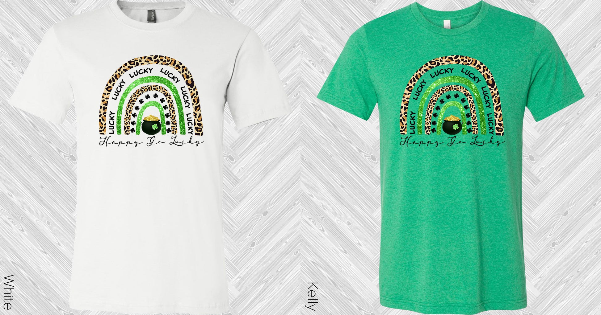 Happy Go Lucky Graphic Tee Graphic Tee