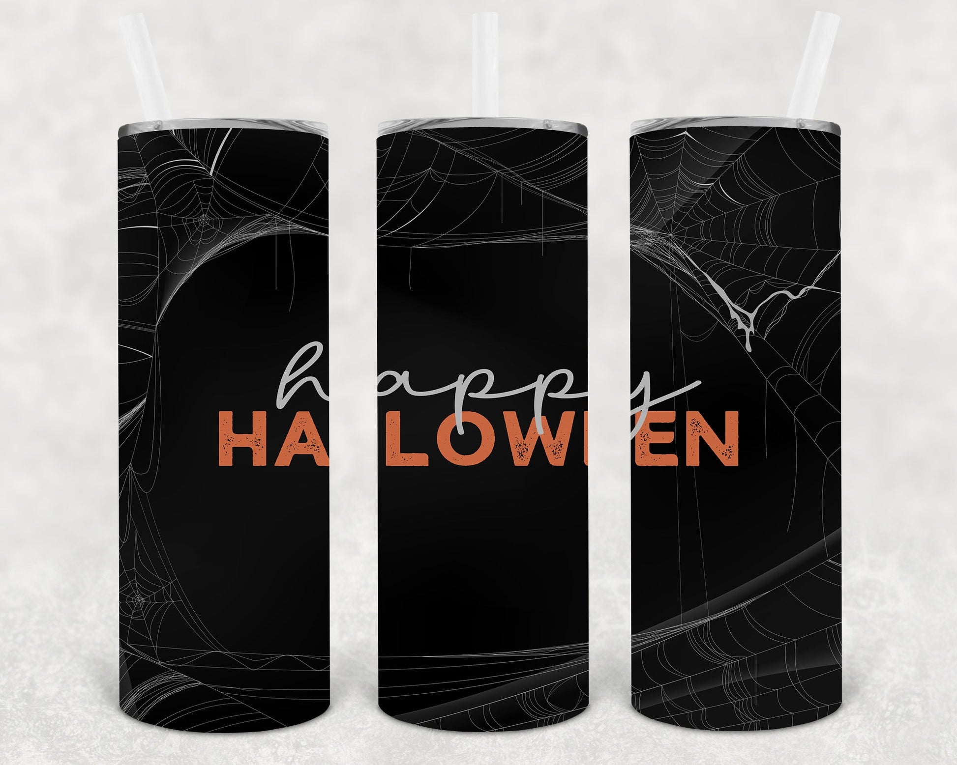 Happy Halloween 20 Oz Skinny Tumbler