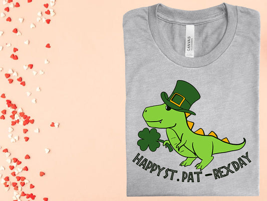 Happy St Patrex Day Graphic Tee Graphic Tee