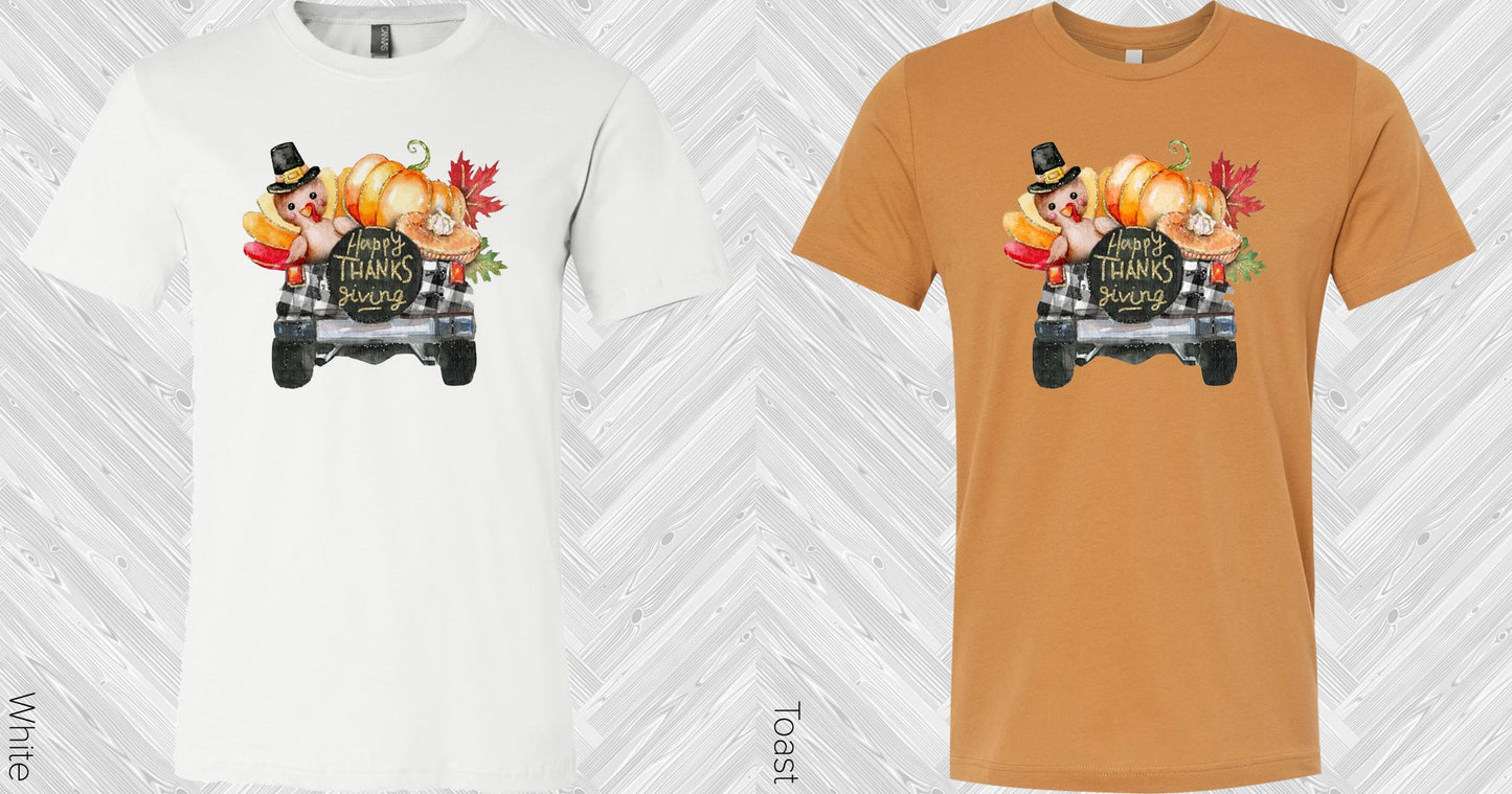 Happy Thanksgiving Graphic Tee Graphic Tee