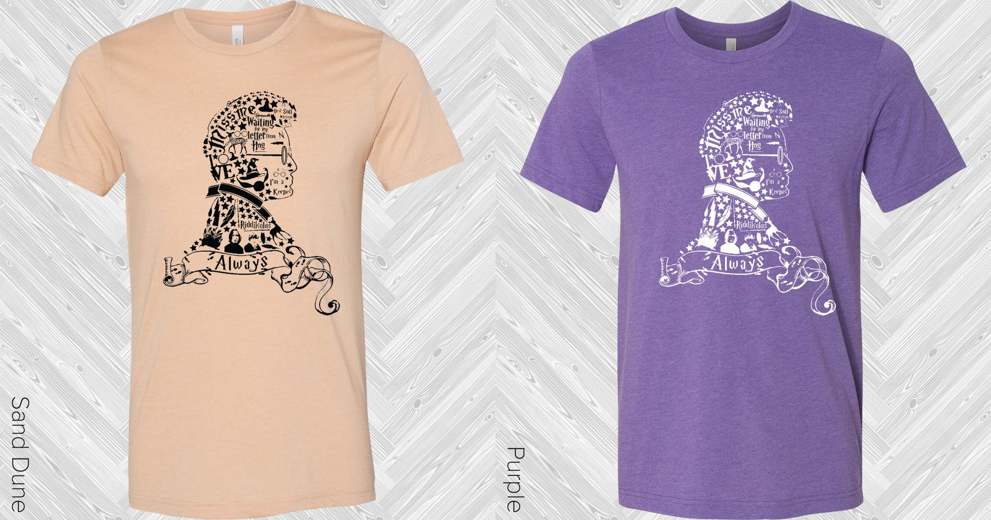 Harry Potter Silhouette Graphic Tee Graphic Tee
