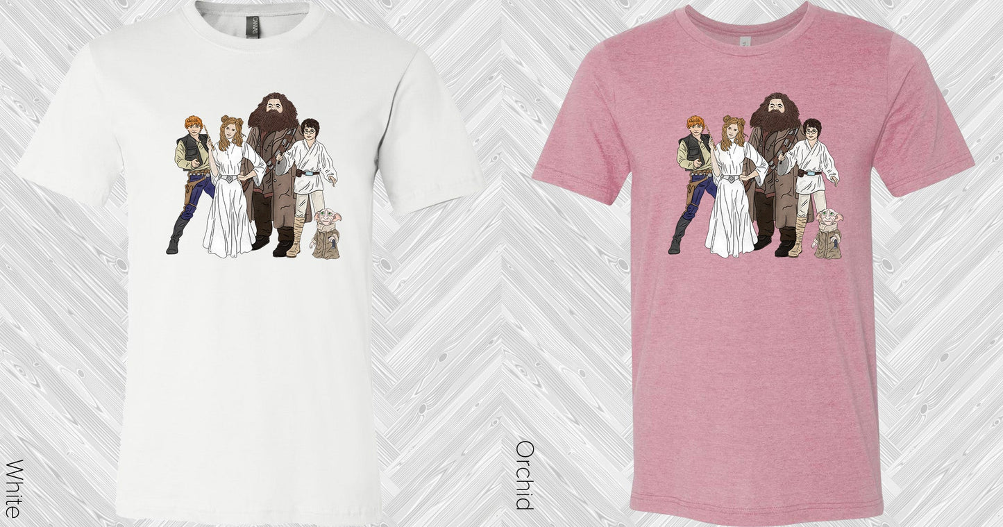 Harry Potter Star Wars Graphic Tee Graphic Tee