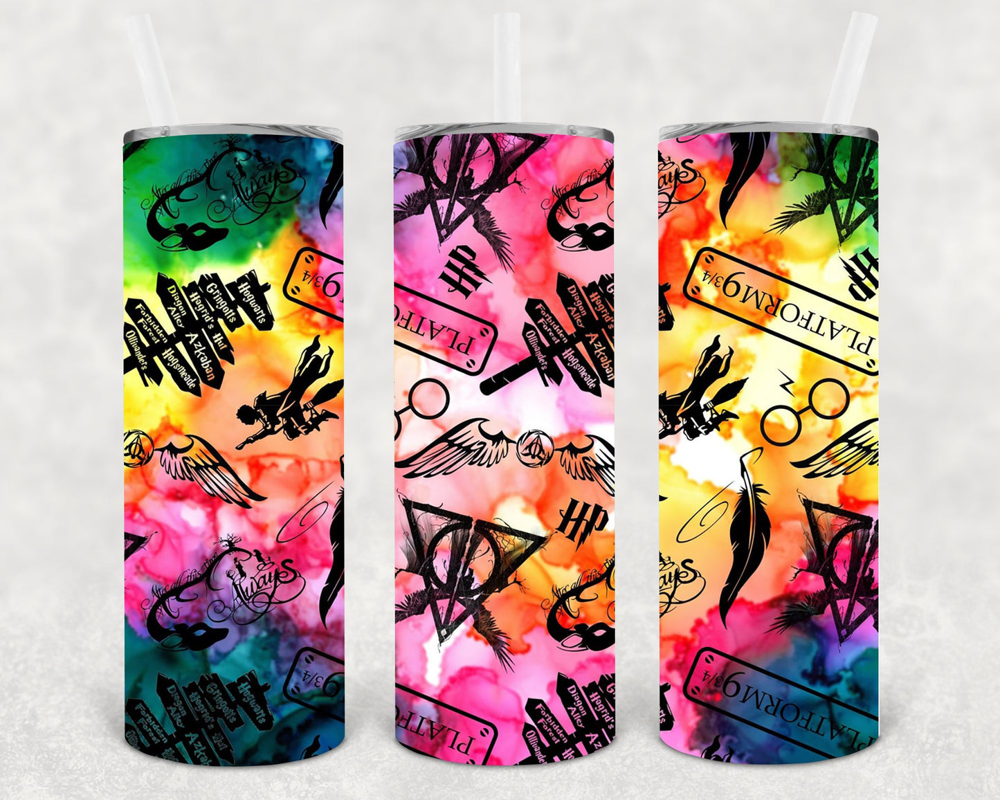 Harry Potter 20 Oz Skinny Tumbler