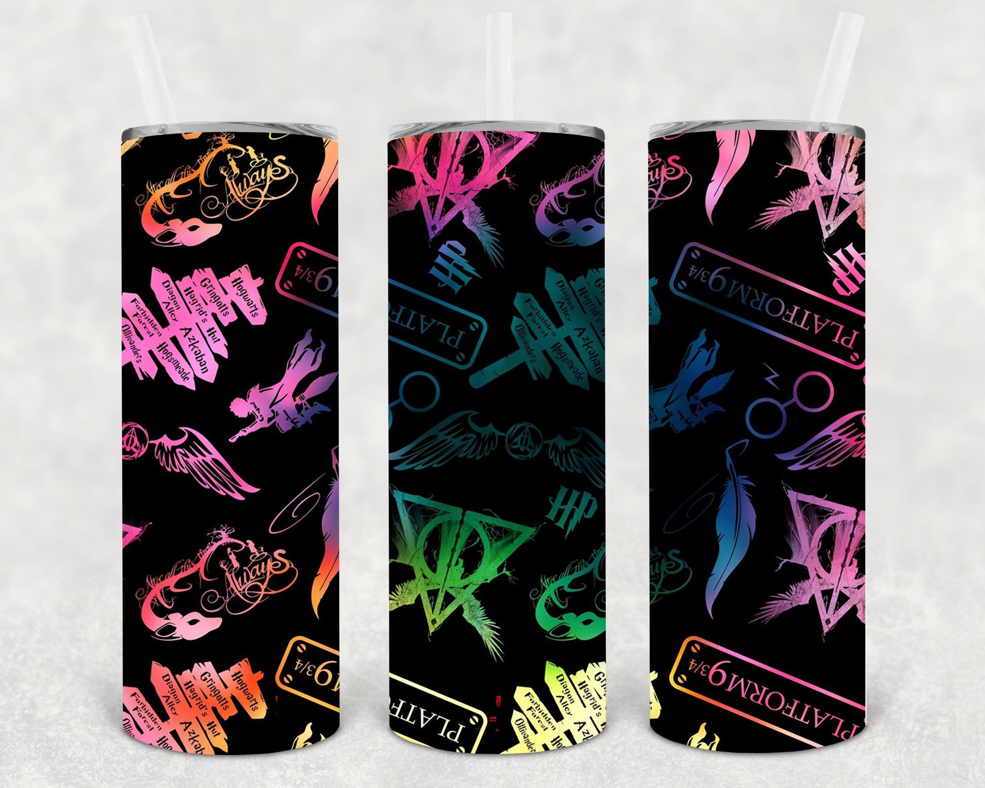 Harry Potter 20 Oz Skinny Tumbler