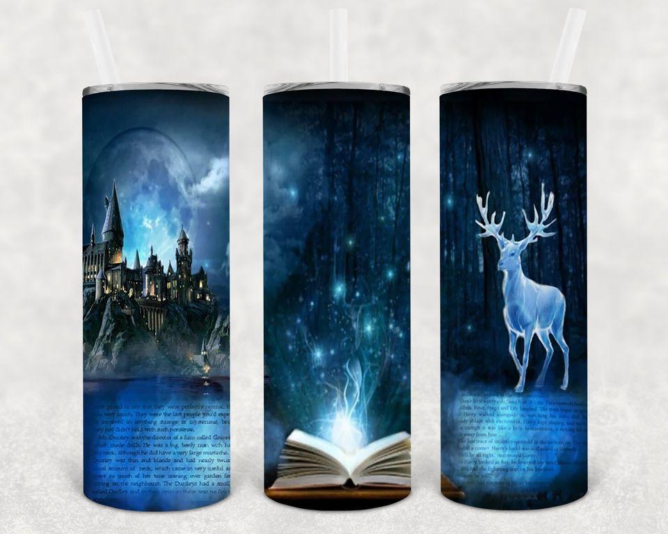 Harry Potter 20 Oz Skinny Tumbler