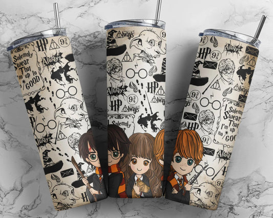 Harry Potter 20 Oz Skinny Tumbler