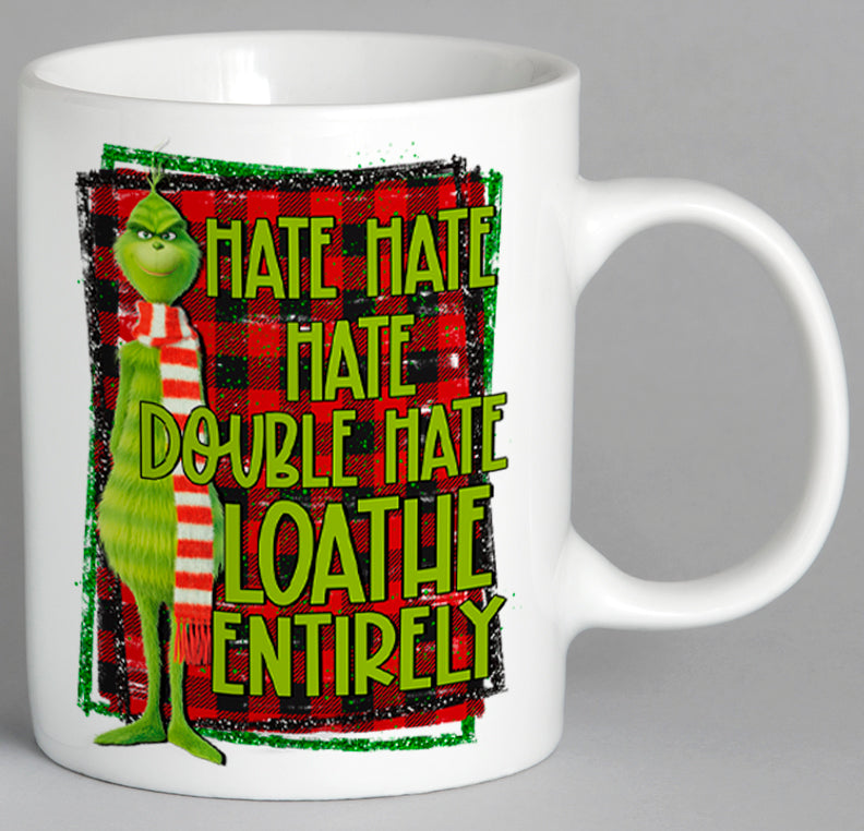 Hate Double Loathe Entirely Mug Coffee