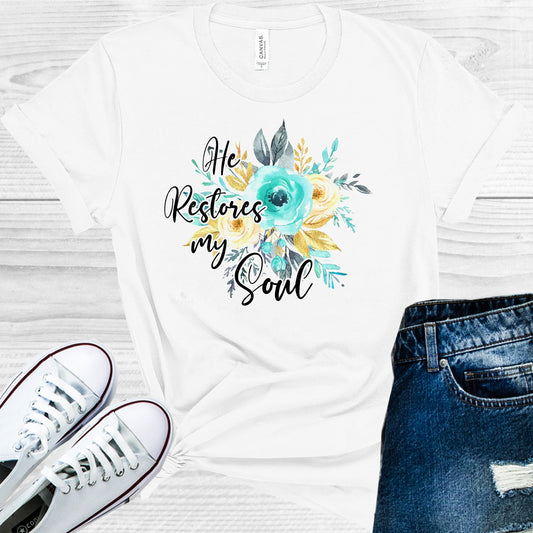 He Restores My Soul Graphic Tee Graphic Tee