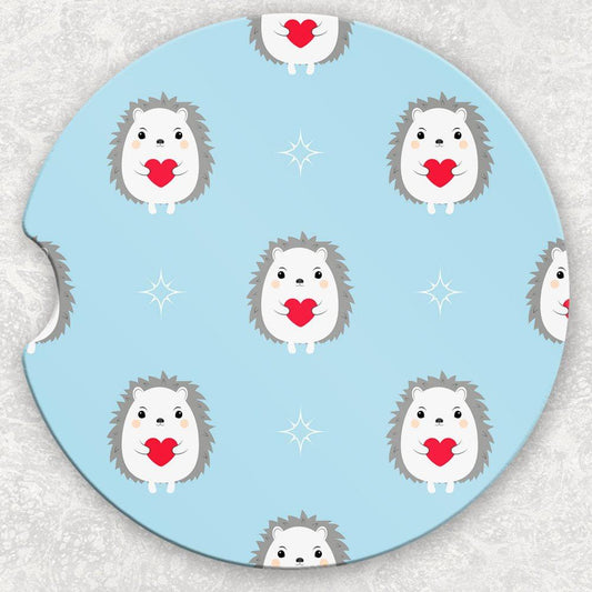 Car Coaster Set - Hedgehogs