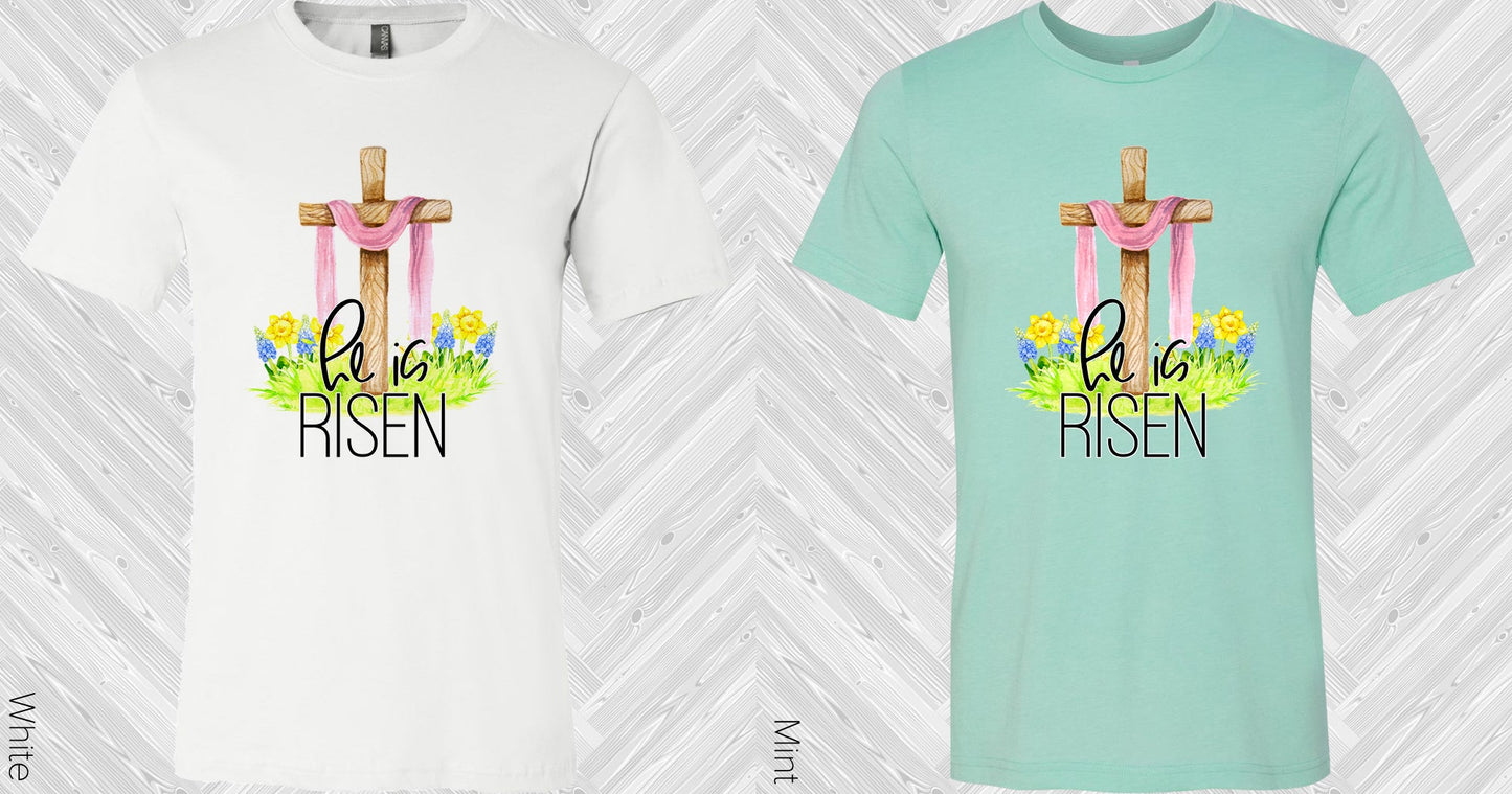 He Is Risen Graphic Tee Graphic Tee