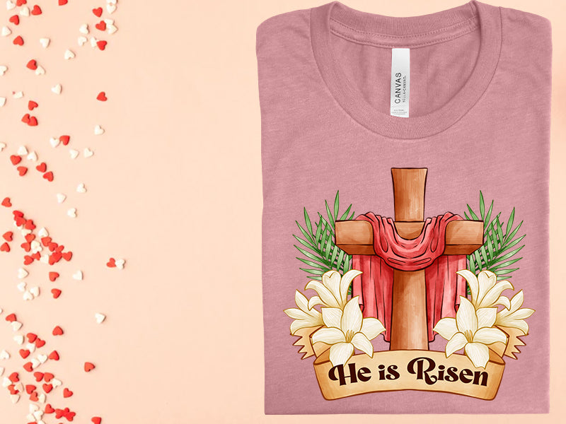 He Is Risen Graphic Tee Graphic Tee