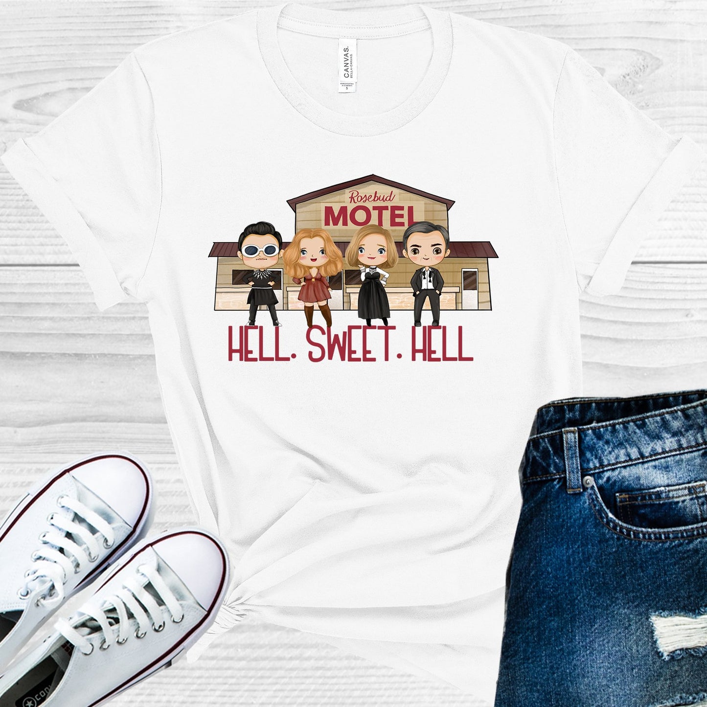 Hell Sweet Schitts Creek Graphic Tee Graphic Tee