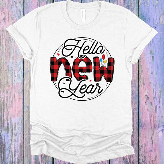 Hello New Year Graphic Tee Graphic Tee