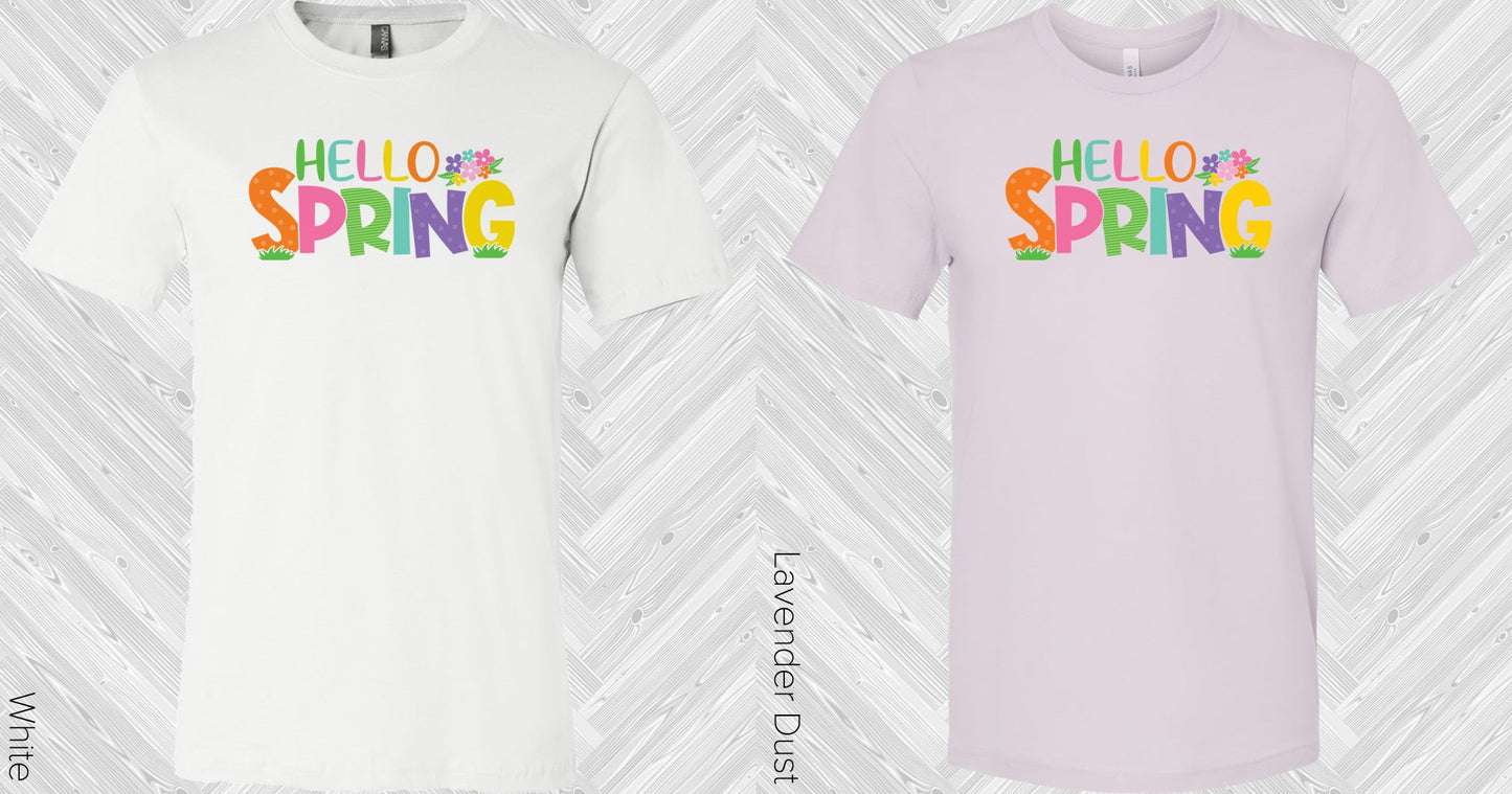 Hello Spring Graphic Tee Graphic Tee