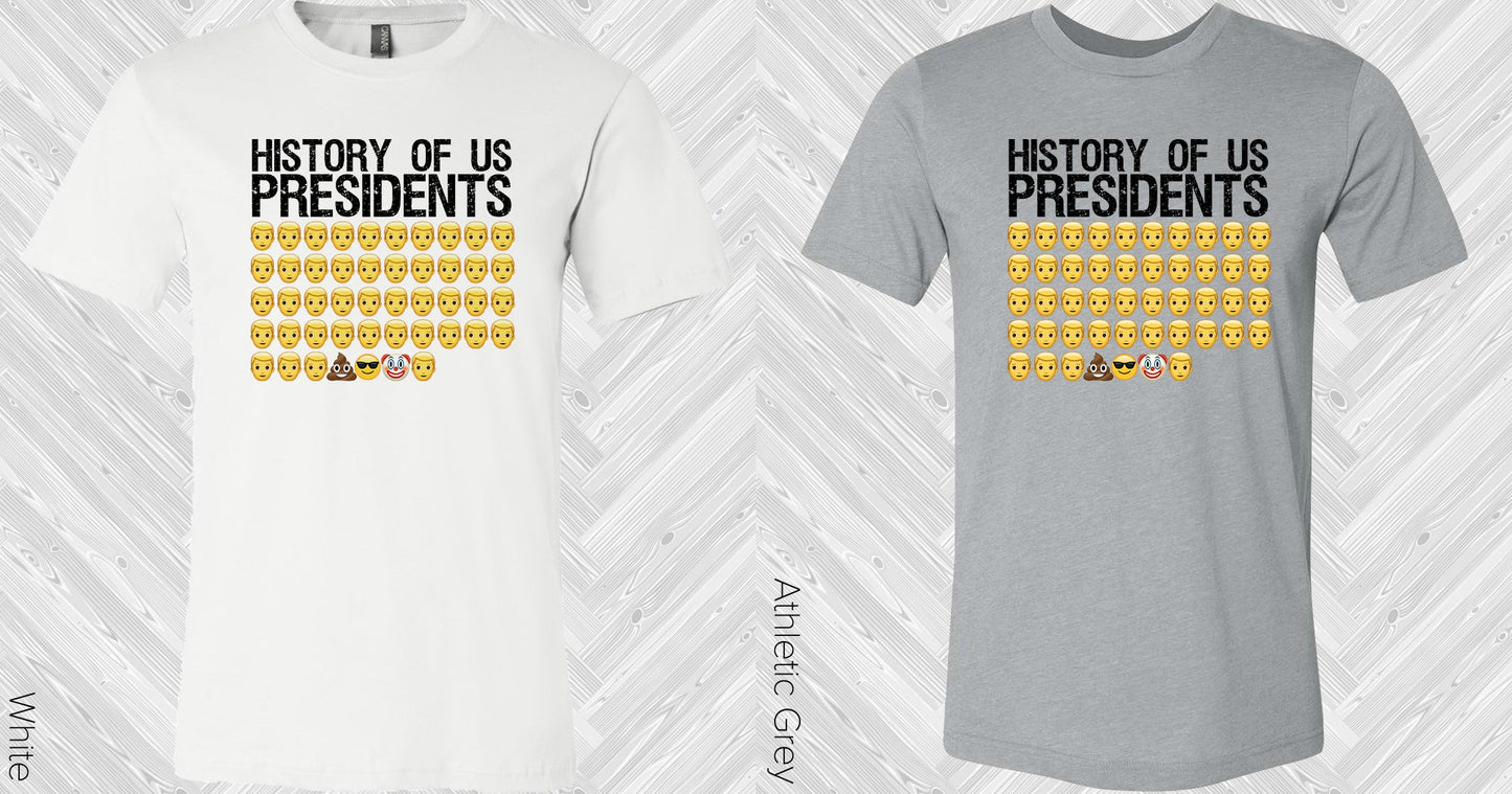History Of Us Presidents Graphic Tee Graphic Tee