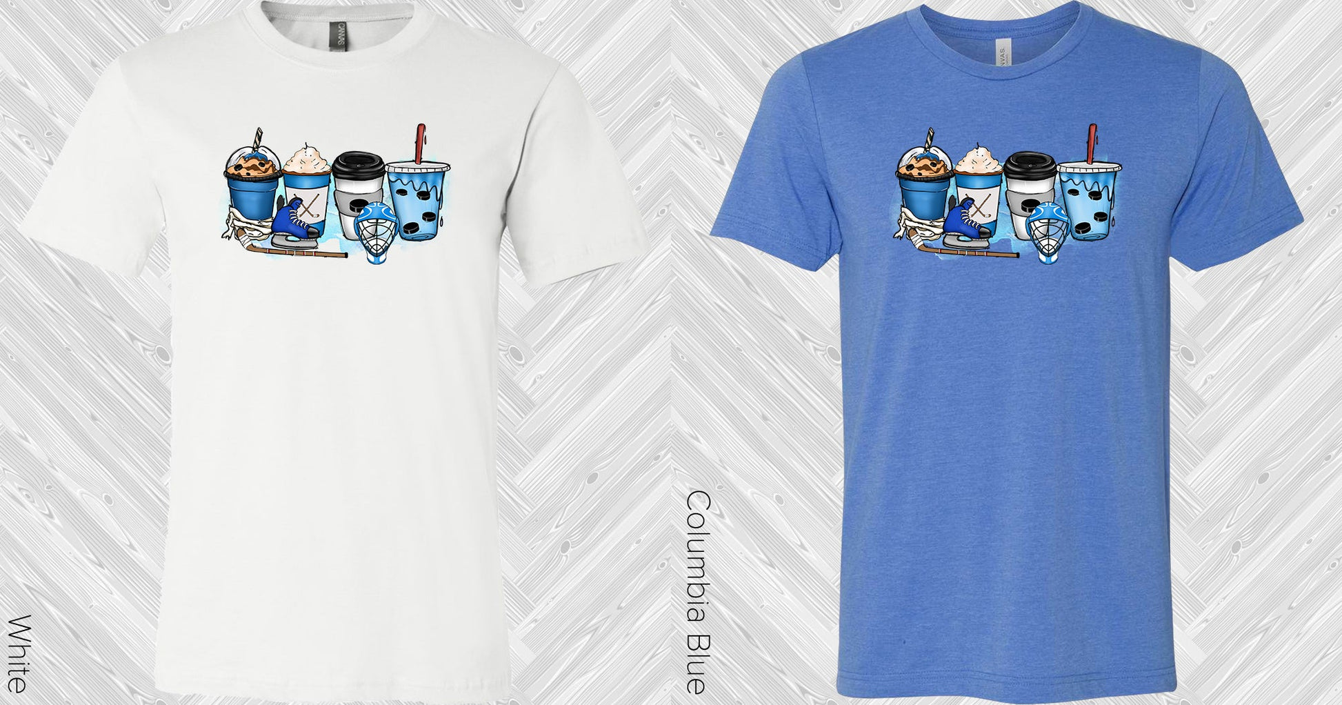 Hockey Coffee Graphic Tee Graphic Tee