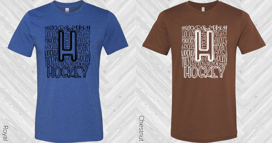 Hockey Subway Art Graphic Tee Graphic Tee