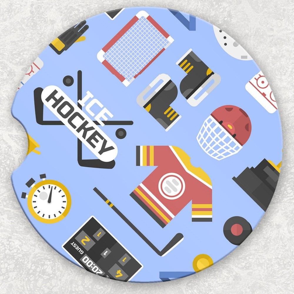 Car Coaster Set - Hockey