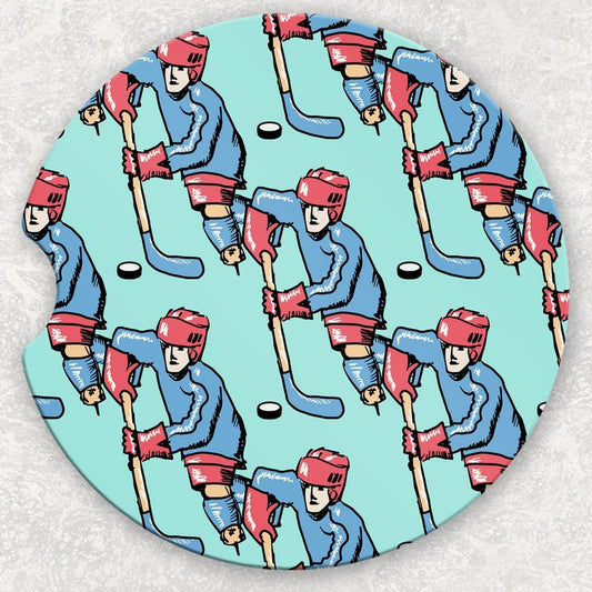 Car Coaster Set - Hockey