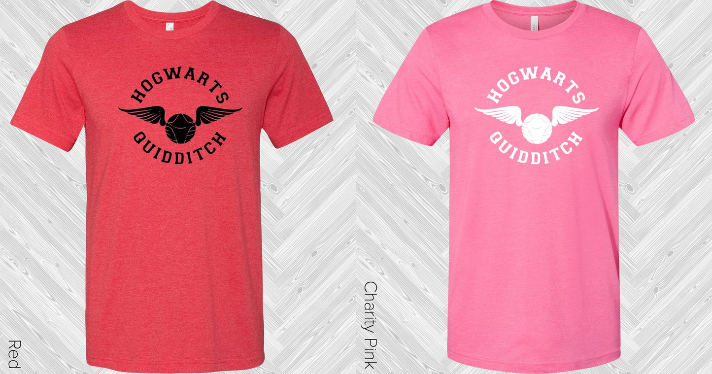 Hogwarts Quidditch Graphic Tee Graphic Tee