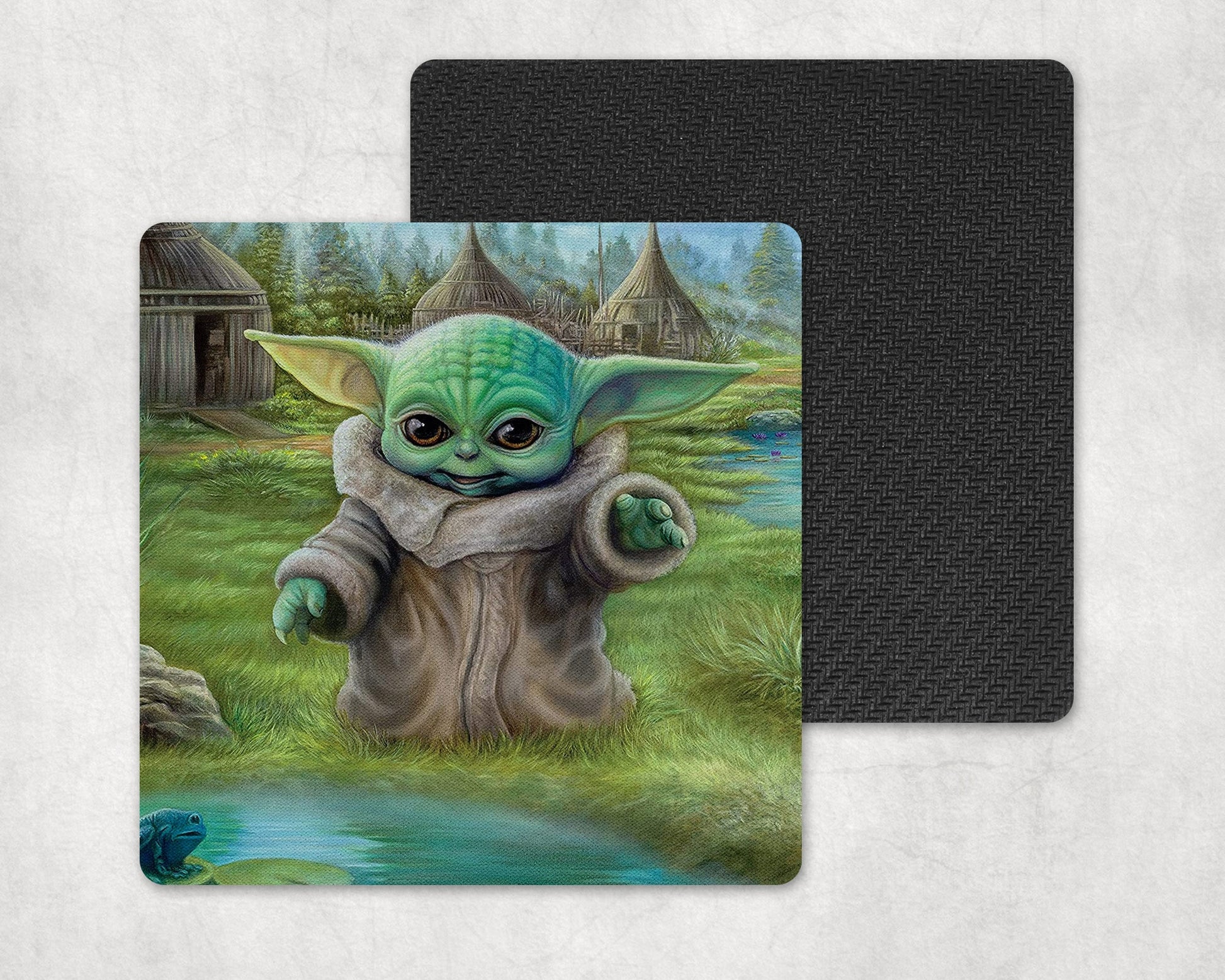 Home Coaster Set - Baby Yoda