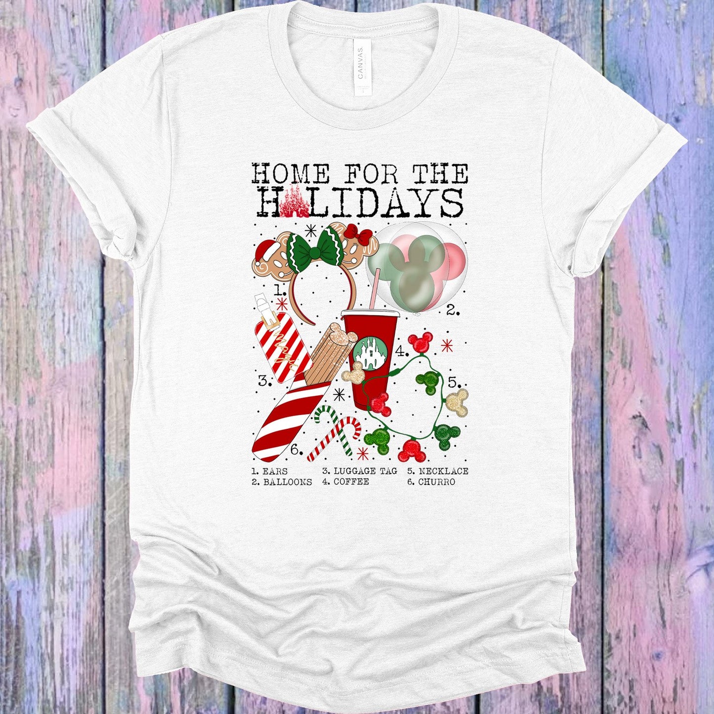 Home For The Holidays Graphic Tee Graphic Tee