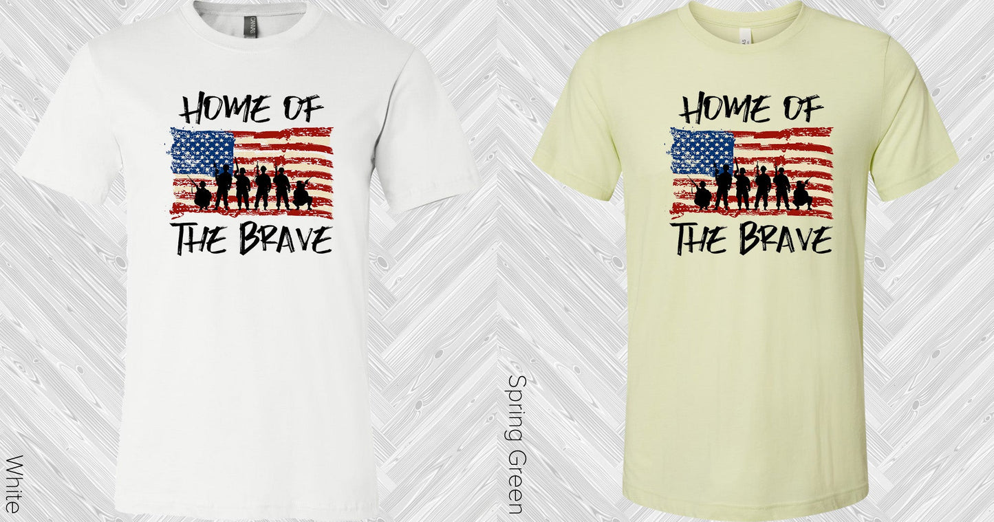 Home Of The Brave Graphic Tee Graphic Tee