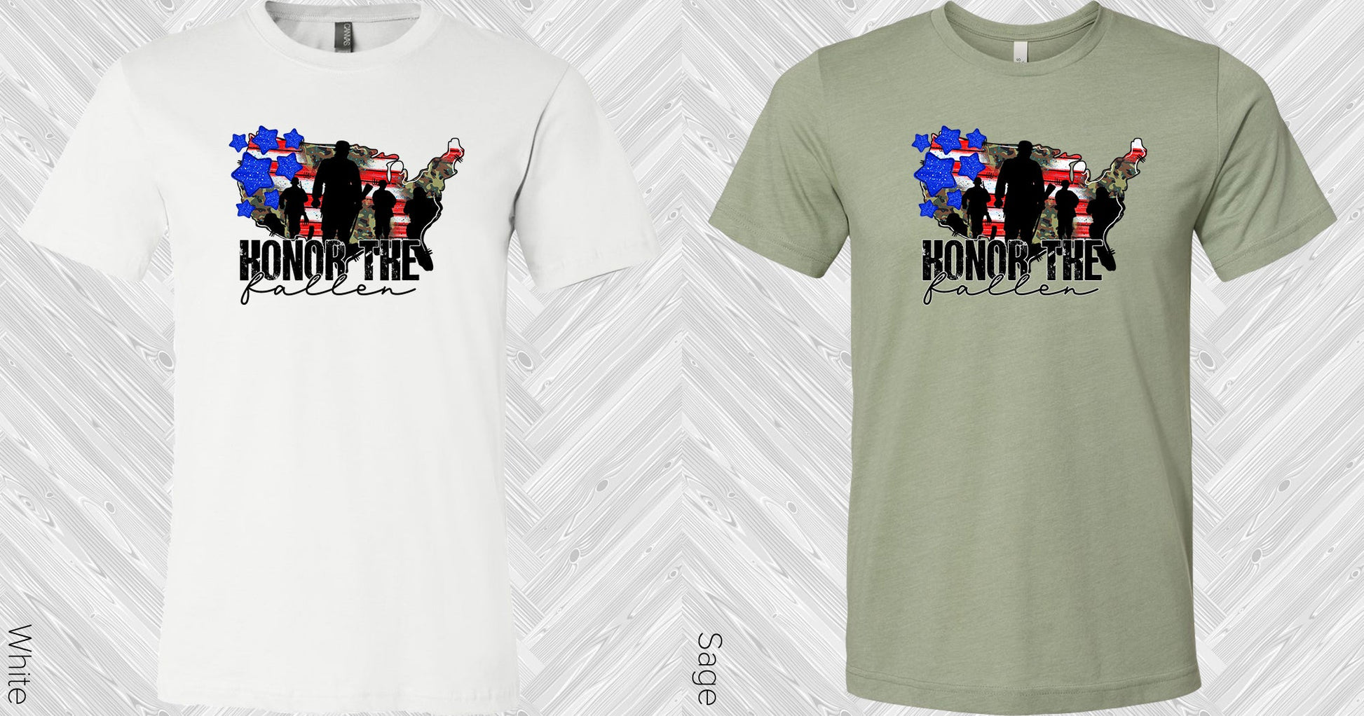 Honor The Fallen Graphic Tee Graphic Tee