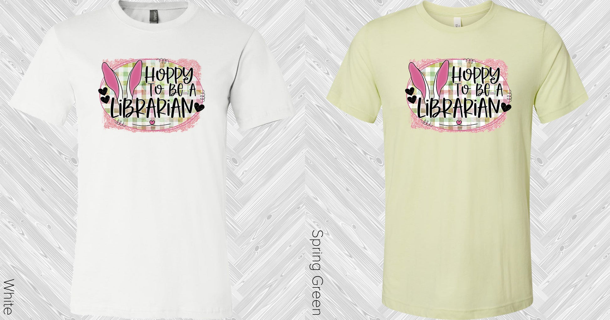 Hoppy To Be A Librarian Graphic Tee Graphic Tee