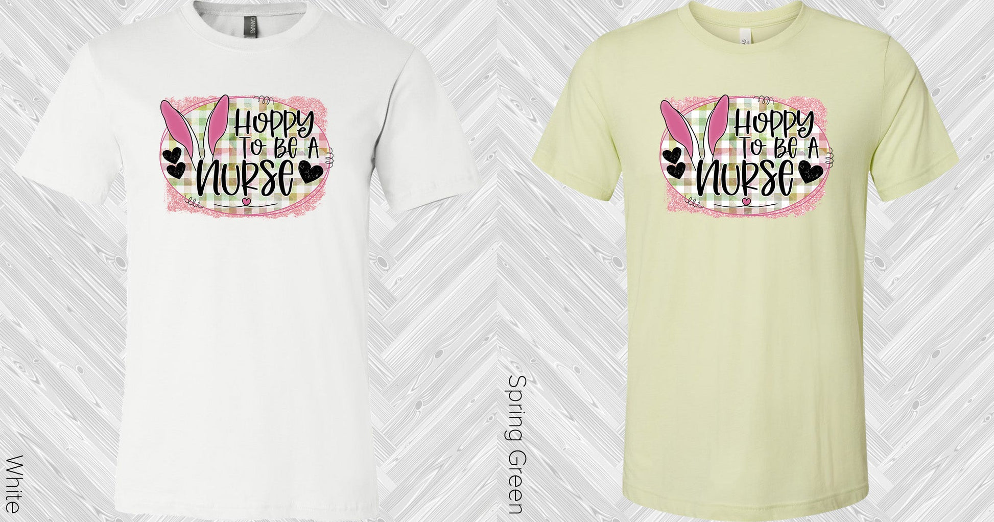 Hoppy To Be A Nurse Graphic Tee Graphic Tee