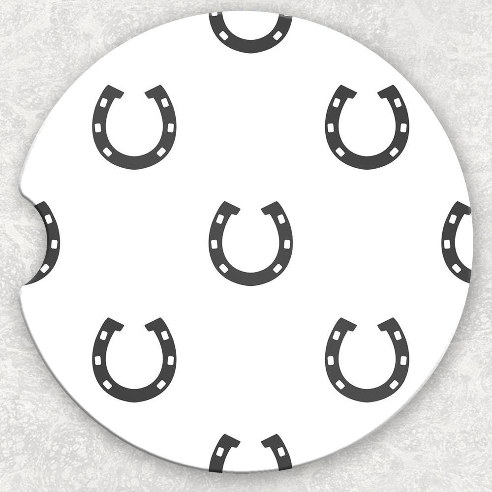 Car Coaster Set - Horseshoes