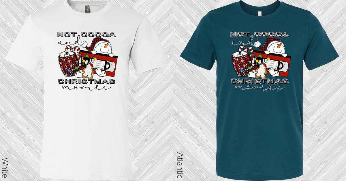 Hot Cocoa And Christmas Movies Graphic Tee Graphic Tee