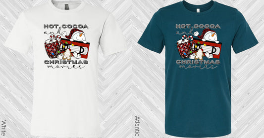Hot Cocoa And Christmas Movies Graphic Tee Graphic Tee