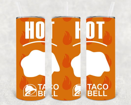 Hot Sauce 20 Oz Skinny Tumbler