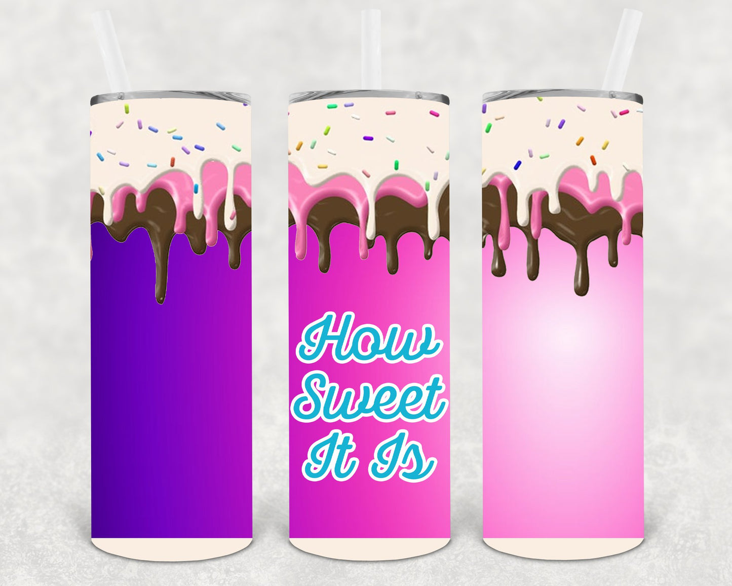 How Sweet It Is 20 Oz Skinny Tumbler