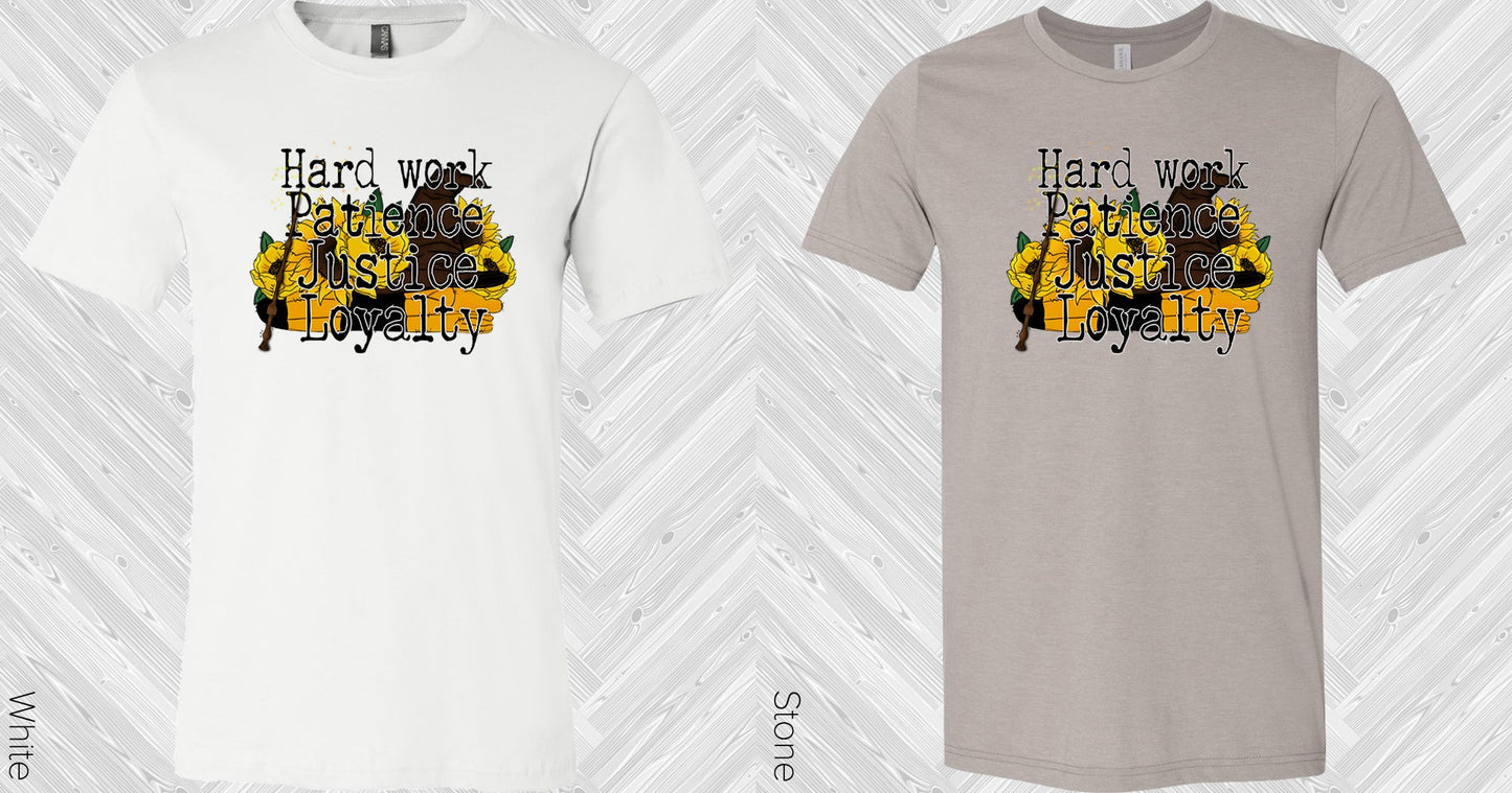Hufflepuff Attributes Graphic Tee Graphic Tee