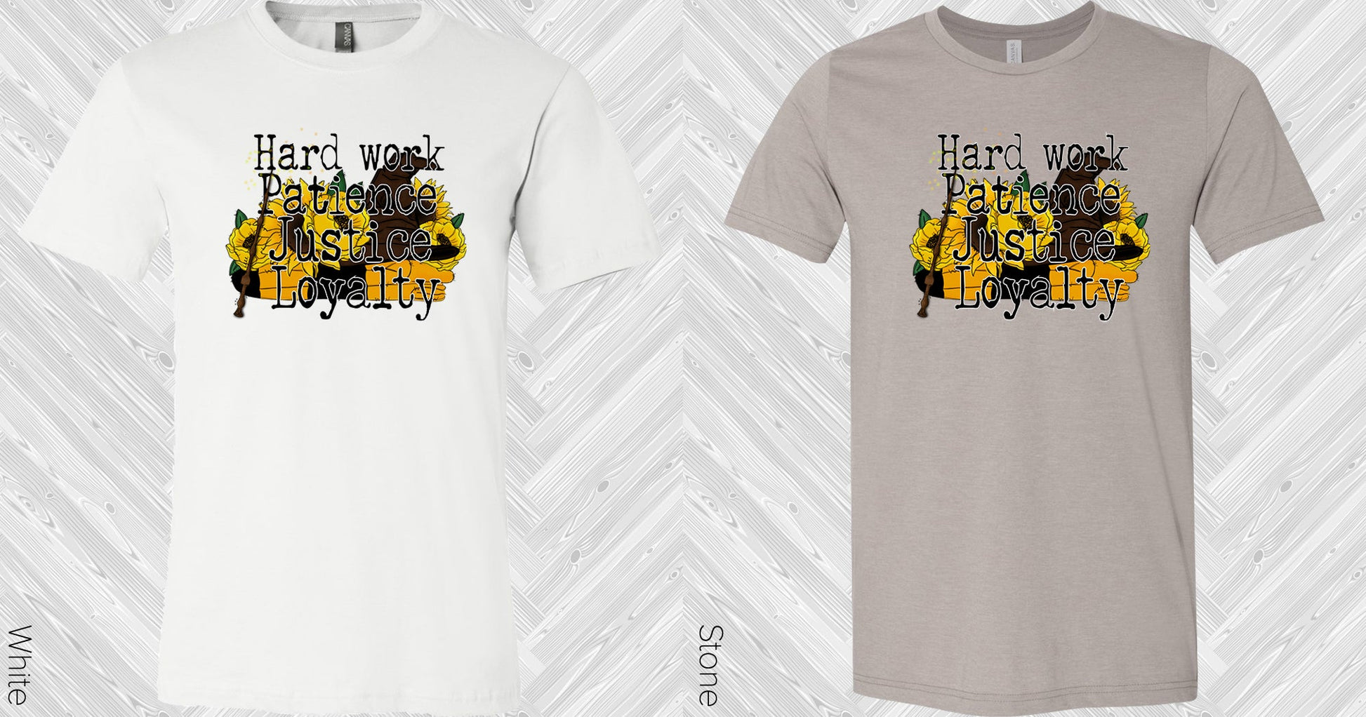 Hufflepuff Attributes Graphic Tee Graphic Tee