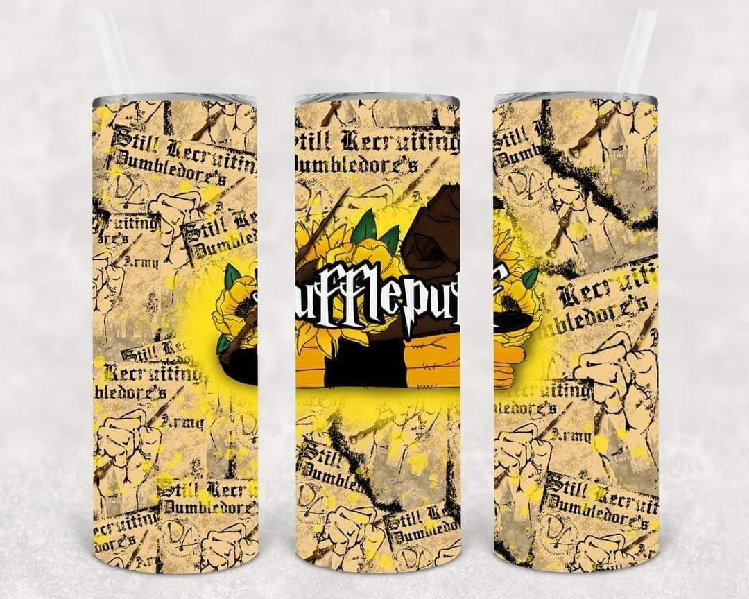 Hufflepuff 20 Oz Skinny Tumbler