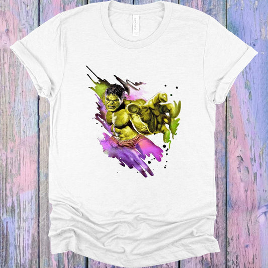 Hulk Watercolor Graphic Tee Graphic Tee