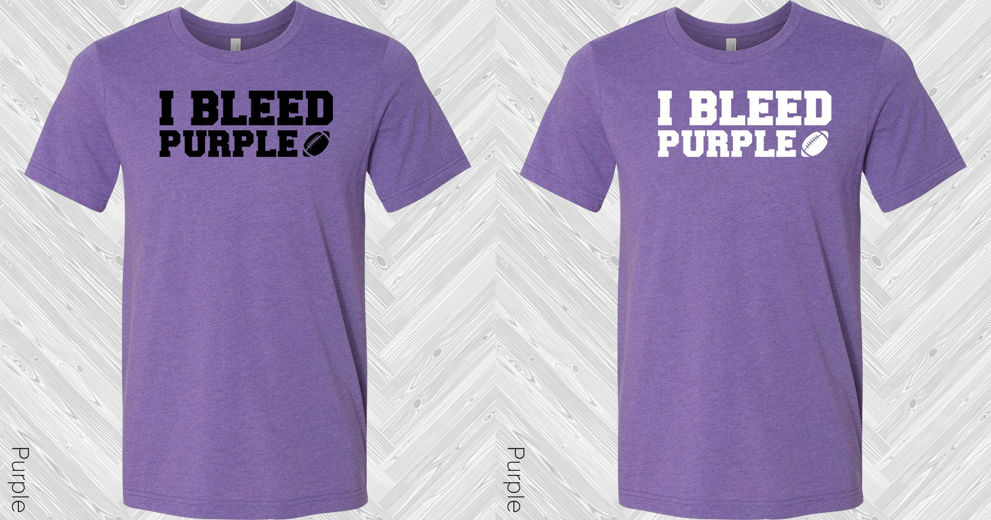 I Bleed Purple Graphic Tee Graphic Tee