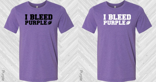 I Bleed Purple Graphic Tee Graphic Tee