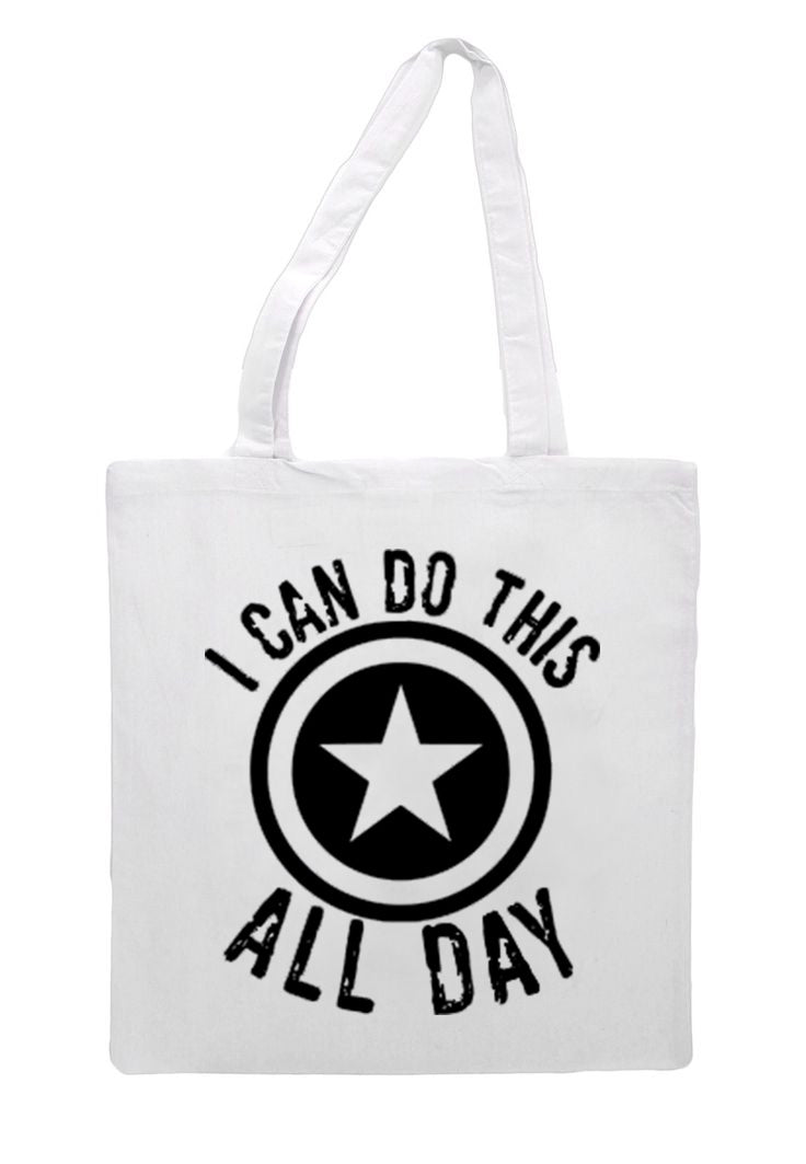 I Can Do This All Day Grocery Tote Bag