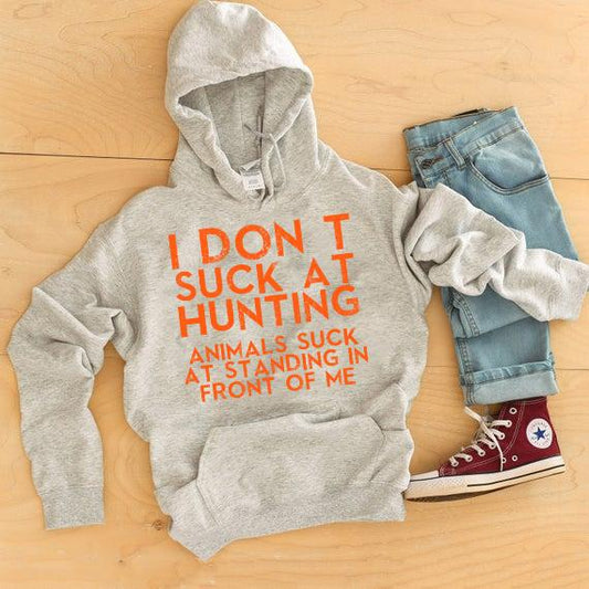 I Dont Suck At Hunting Graphic Tee Graphic Tee